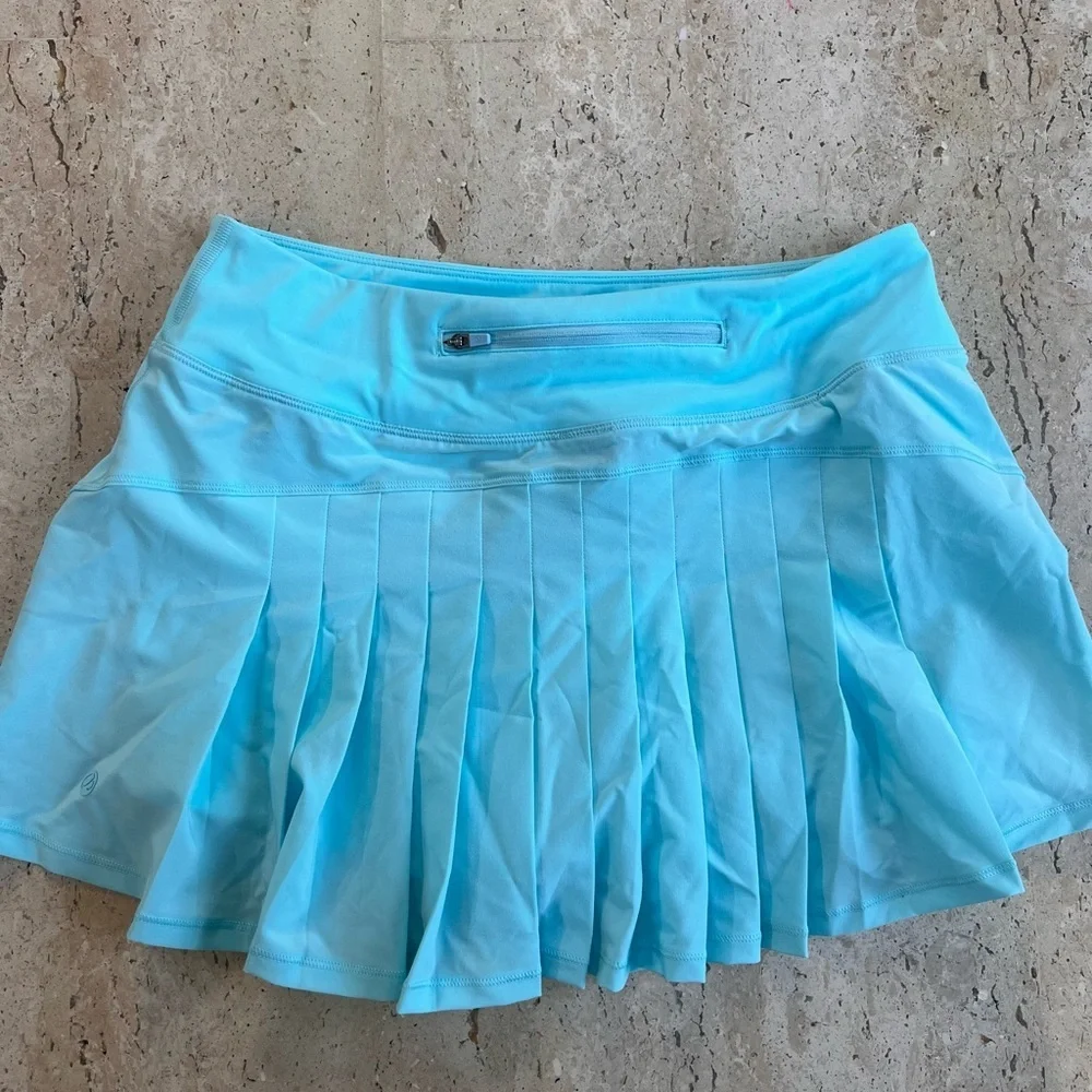 CRZ YOGA Women's Quick Dry Pleated Tennis Skirts Mid Waisted Size Small 4-6 - Picture 2 of 8